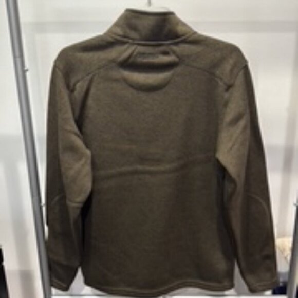 Red Head Pullover Long Sleeve Three Button Placket Ribbed Cuffs Breathable Men S - Picture 5 of 8